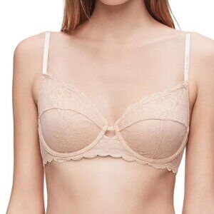 **Calvin Klein** Seductive Comfort With Lace Full Coverage Bra QF1741 32D
